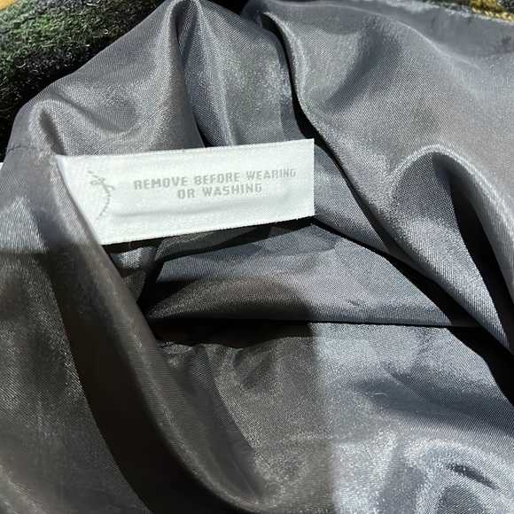 Ann Taylor Loft Wool Plaid A Line Skirt Size 2 Petite - Picture 5 of 5